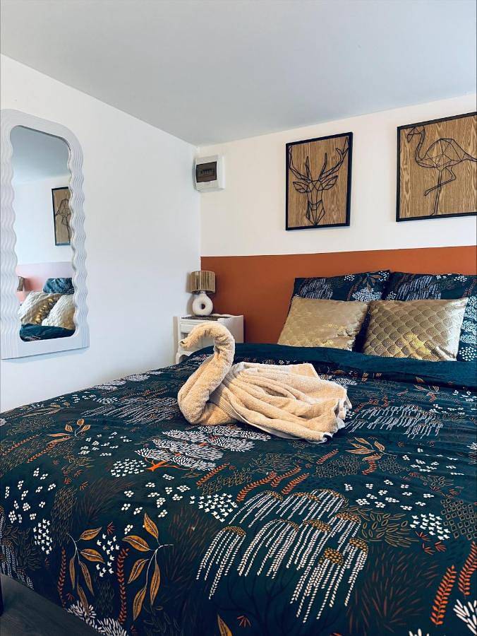 Double Room with Terrace in Pontorson, Région d'Avranches