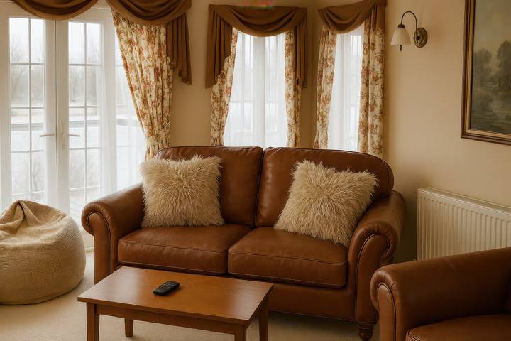 Wohnwagen für 6 Personen, mit Pool und Garten in England - 2