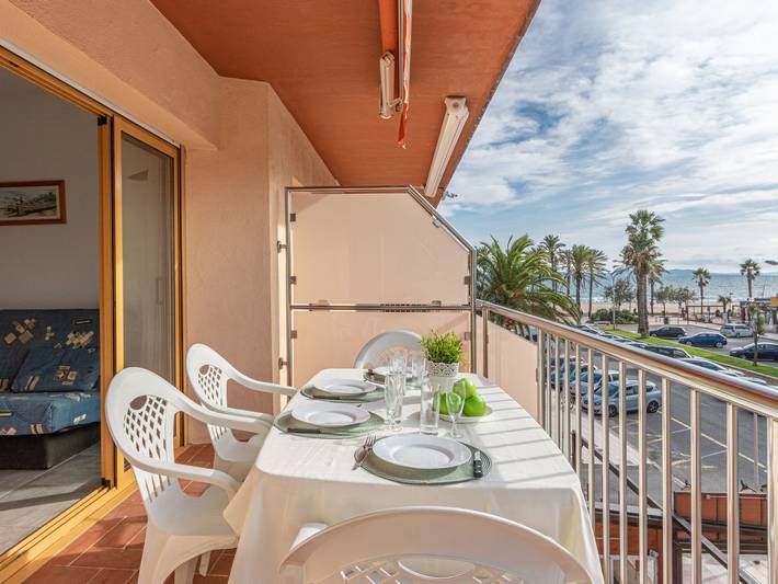 Appartement de vacances pour 4 personnes, avec terrasse à Roses