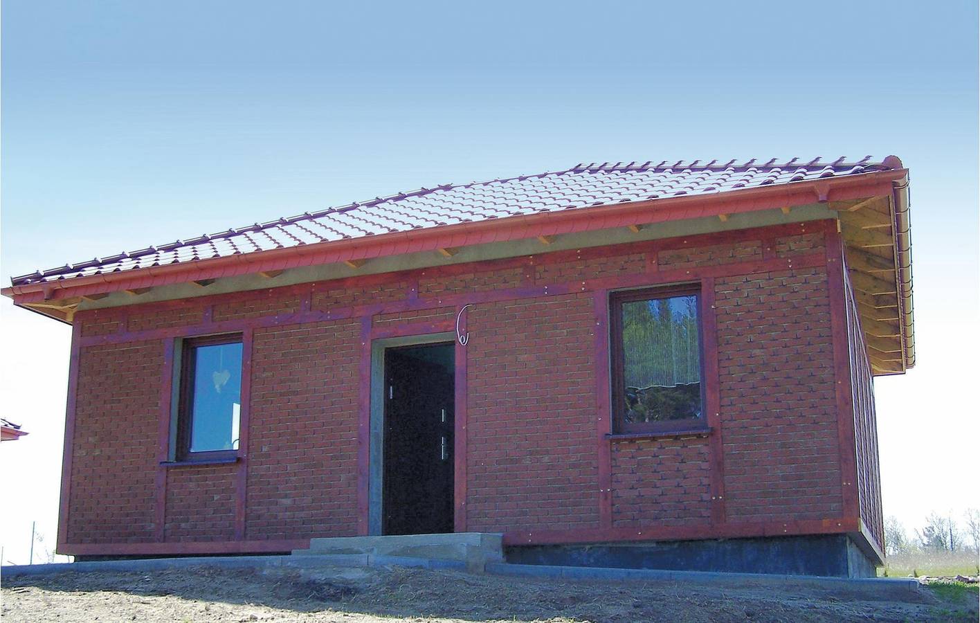 Ferienhaus für 4 Personen mit Terrasse in Slowinzischer Nationalpark