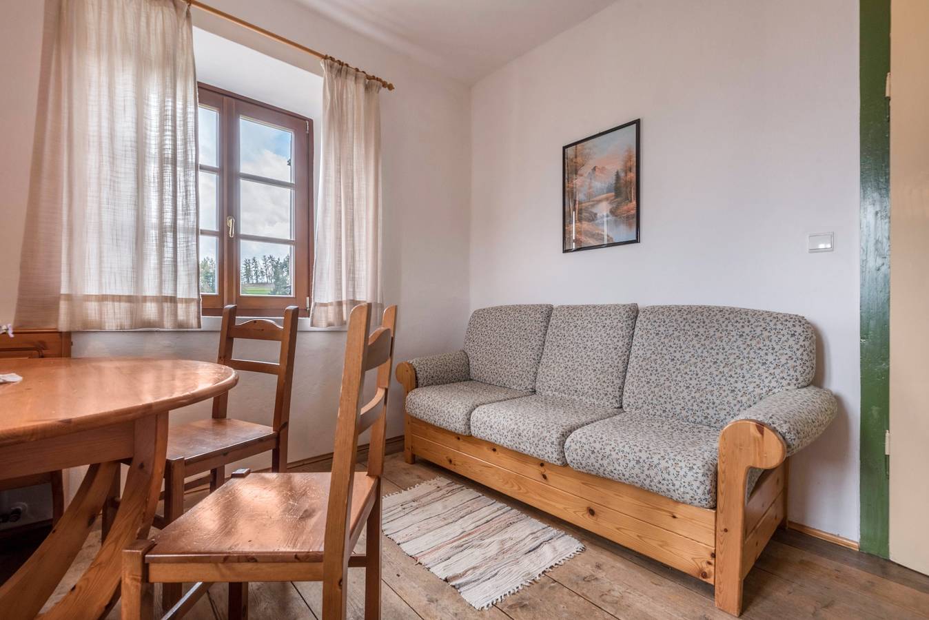 Ganze Wohnung, Ferienwohnung 'Sallrain Hof 2' mit Bergblick & Balkon in Klobenstein, Ritten