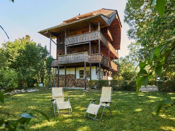 Ferienhaus für 5 Personen, mit Balkon und Garten sowie Ausblick in Kanton Freiburg - 2