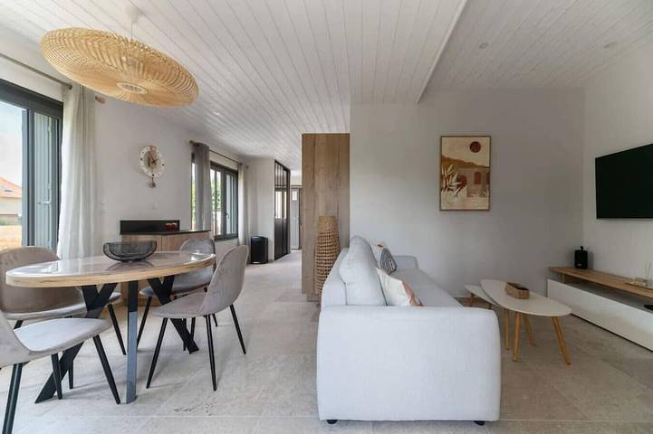 Maison de vacances pour 4 personnes, avec jardin et balcon