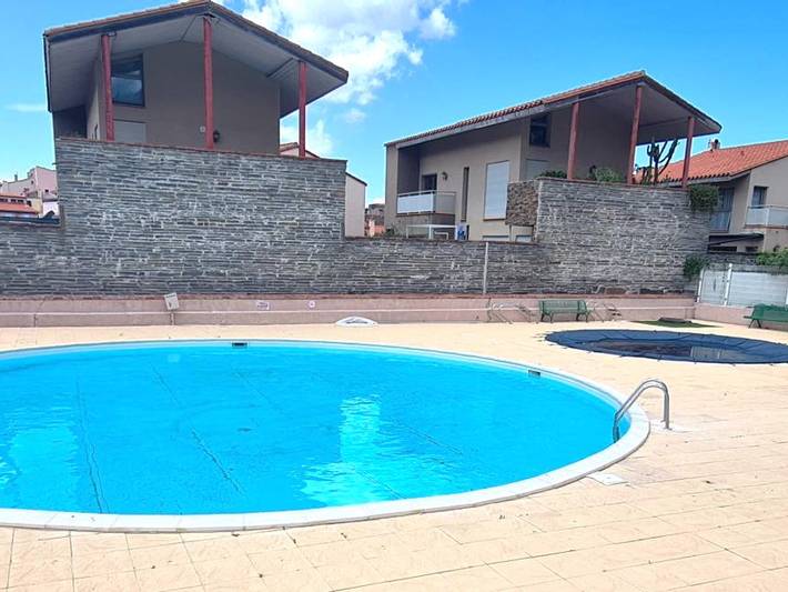 Estudio para 3 personas, con terraza y piscina - 1