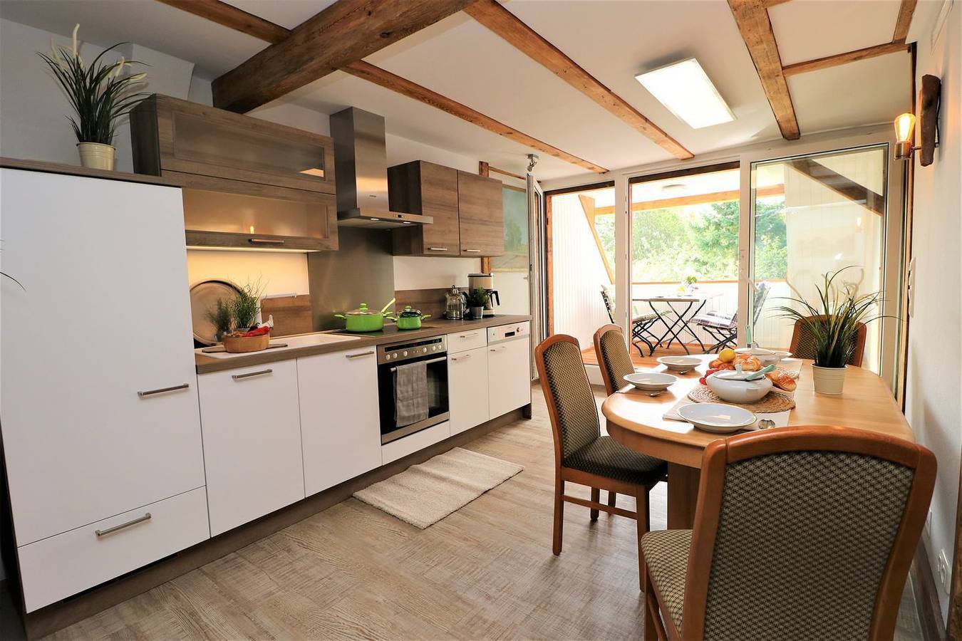 Ganze Wohnung, Großzügige Ferienwohnung mit Blick auf den Bodden in Niehagen, Ahrenshoop