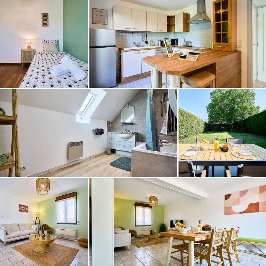 Appartement entier, La Halte Verte - Garden - Wifi - Near Lille in Ennevelin, Région de Lille