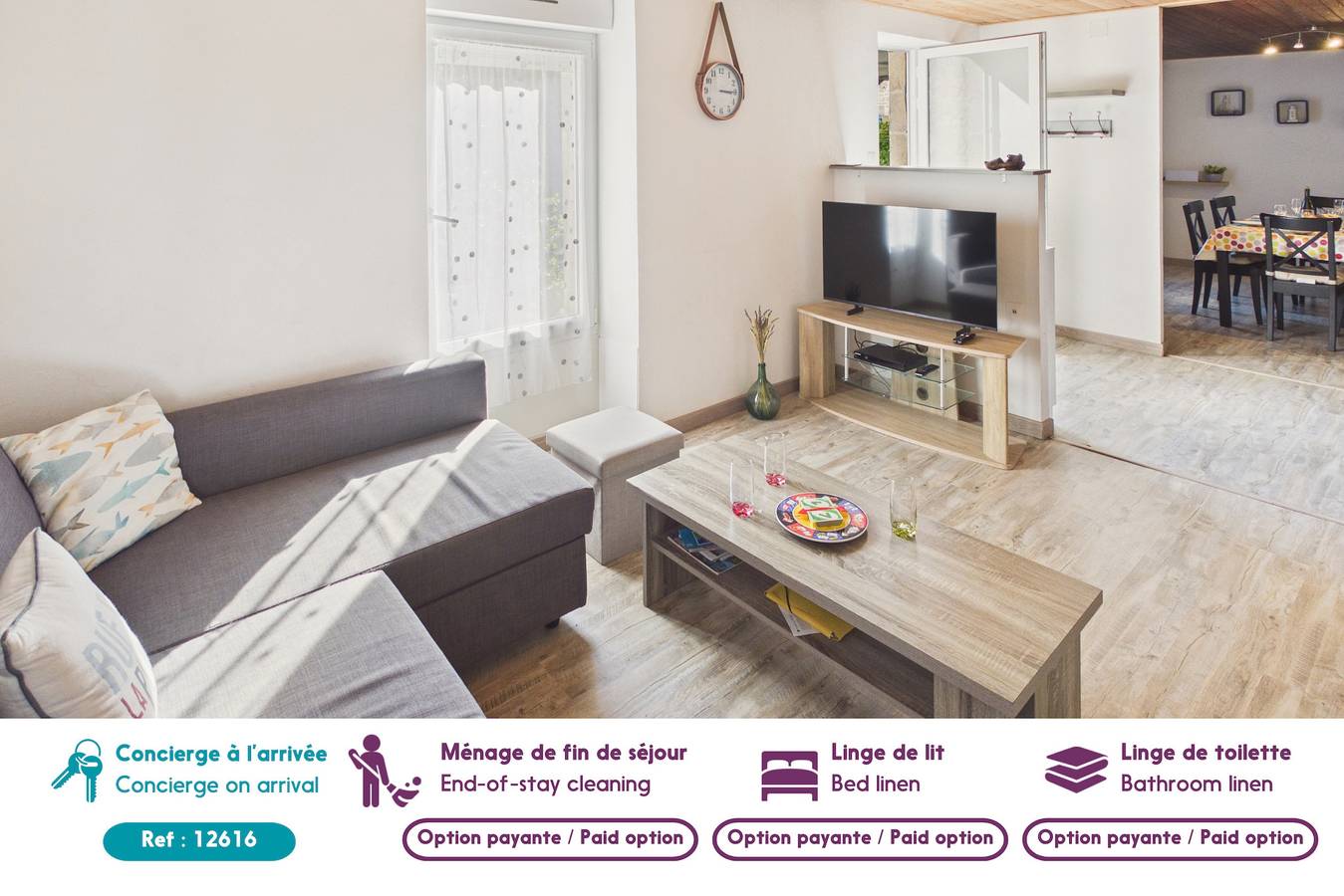 Proche port, commerces et plages maison pour 6 in Île-Tudy, Région de Quimper