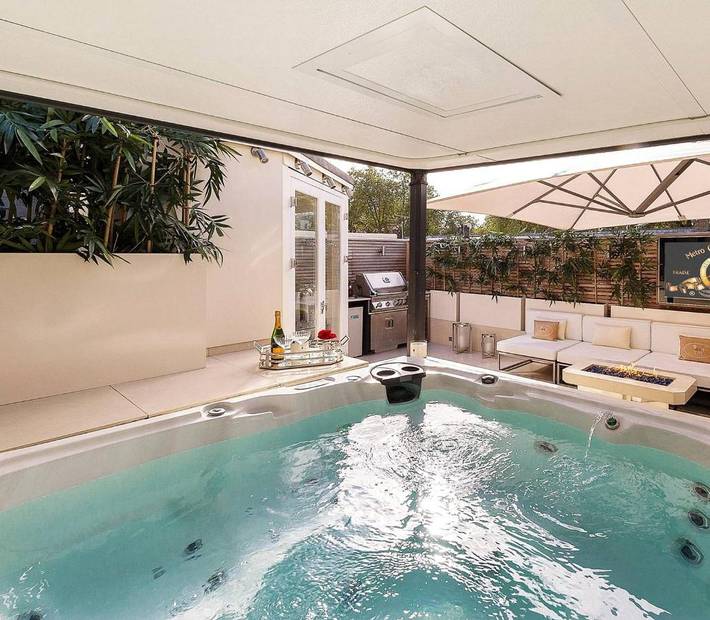 B&B für 8 Personen, mit Ausblick und Garten sowie Pool in Wien