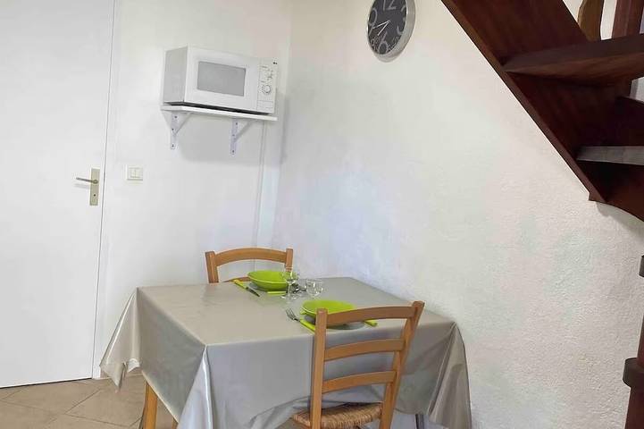 Typical little house in the village of Piana in Piana, Region de Ajaccio