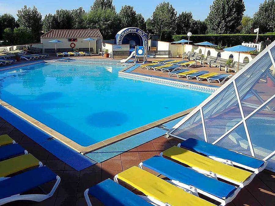 Camping Bel - Mobilheim 6 personen - Mobilheim | Comfort | 2 Zi. | 4/6 Pers. | Einfache Terrasse in La Tranche-sur-Mer, Vendée