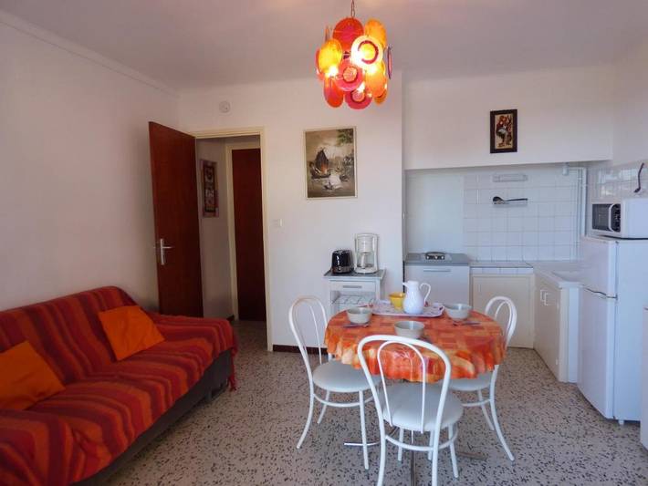 Ferienwohnung für 2 Personen, mit Ausblick und Terrasse am Narbonne Plage - 3