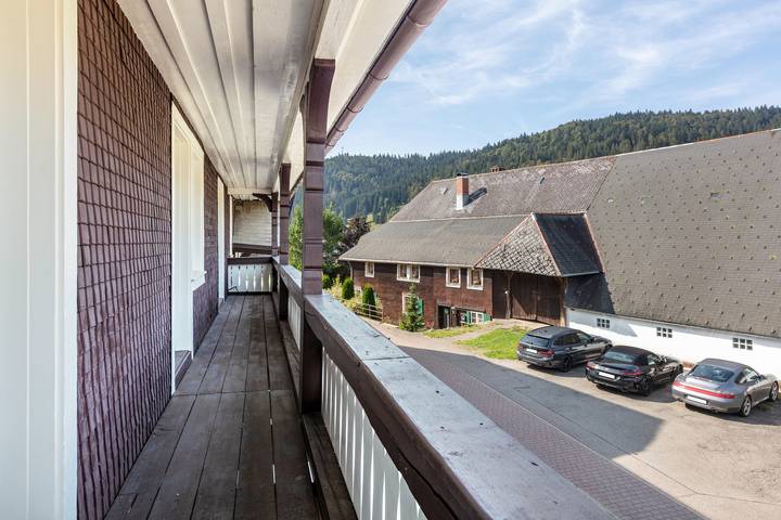 Ferienwohnung für 4 Personen, mit Balkon in Menzenschwand