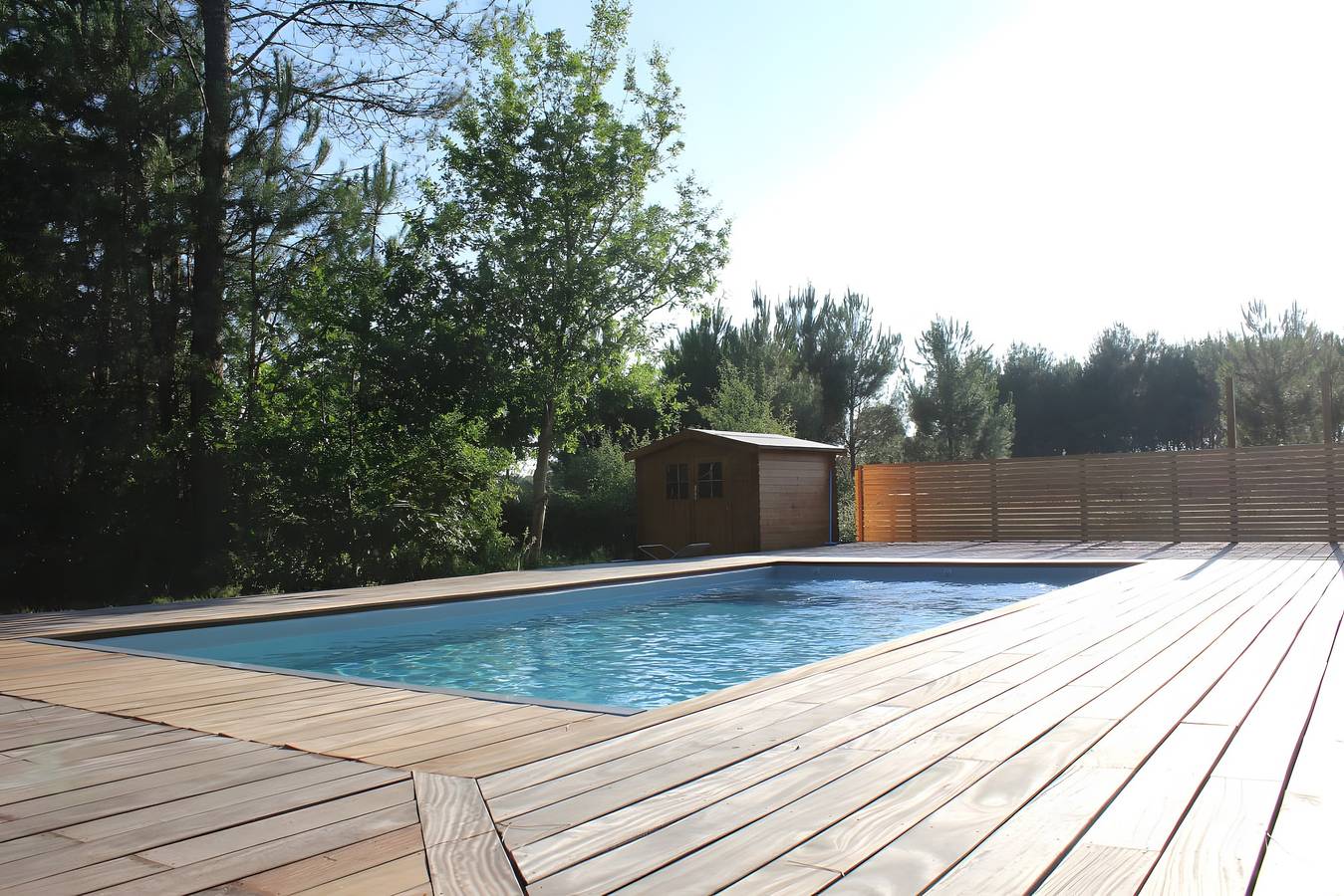 Maison de vacances « Villa Pura Vida » avec piscine privée, terrasse et Wi-Fi in Lit-et-Mixe, Côte d’Argent