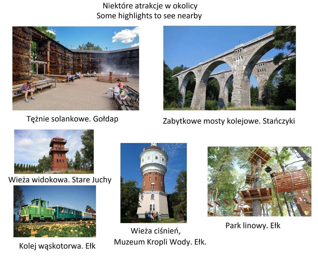 Pensjonat pod Kasztanem in Elk, Mazury