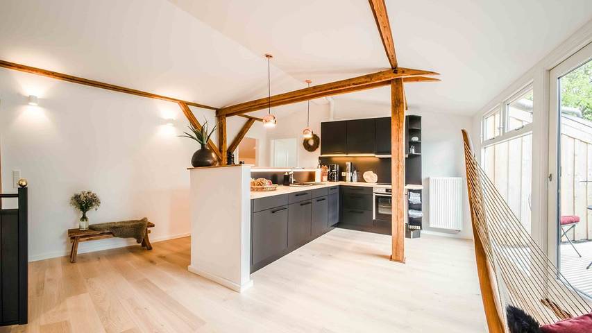 Ferienwohnung für 2 Personen, mit Garten und Ausblick sowie Balkon in Oersberg