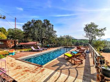 Maison d’hôte pour 4 personnes, avec sauna et jardin ainsi que piscine et jacuzzi à Le Beausset