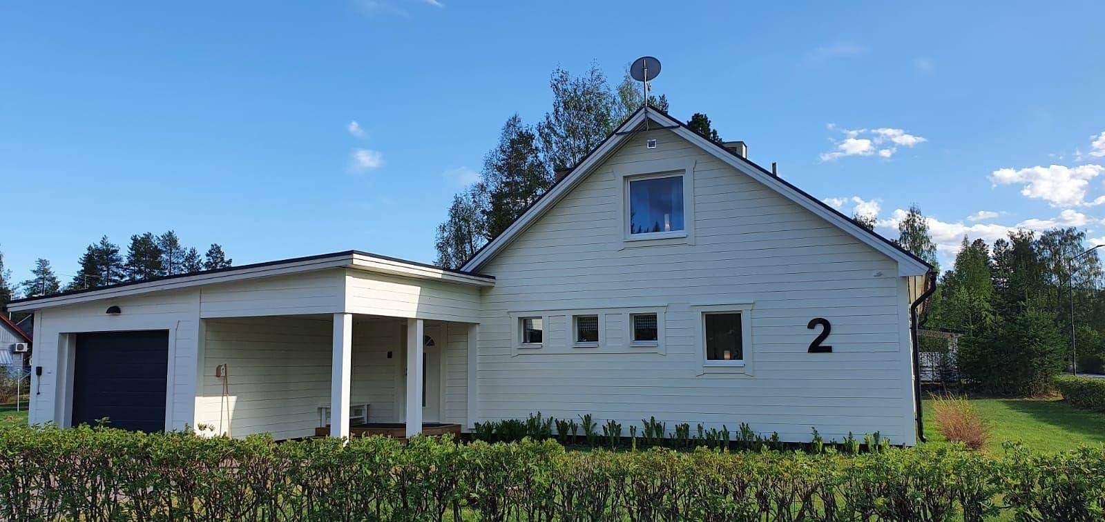 Villa Norrland in Lappland (Schweden)