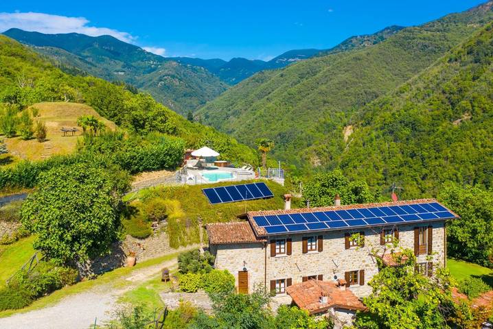 Villa per 6 persone, con Terrazza e Giardino in Garfagnana