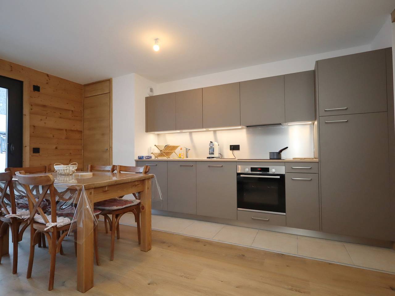 Apartamento entero, Apartamento 3 hab 6 pers Les Houches, vista Mont-Blanc, terraza in Les Houches, Macizo del Mont Blanc