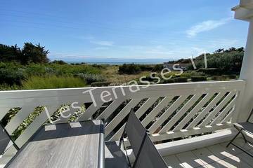 Gîte pour 5 personnes, avec balcon dans Plage de Matha