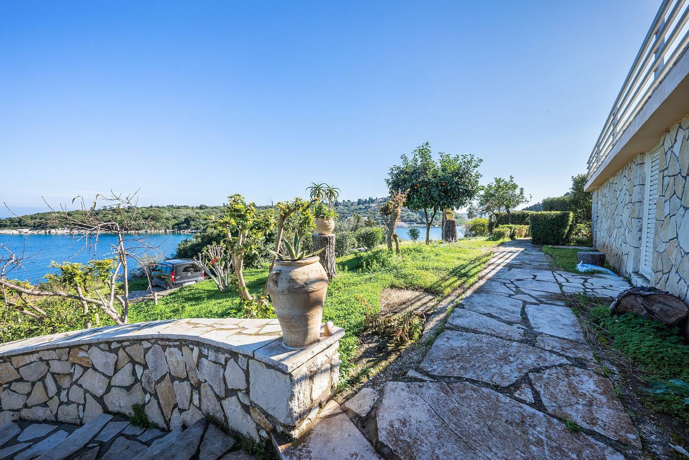 Ganzes Studio, Einzimmerapartment 'Dolphin' mit Meerblick, Wi-Fi und Klimaanlage in Paxos