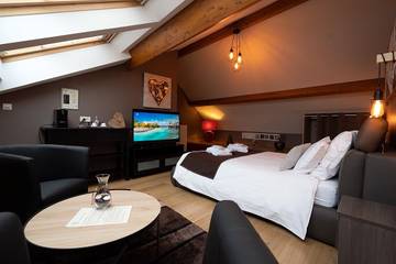Chambre d’hôte pour 2 personnes, avec sauna et jacuzzi dans Marne