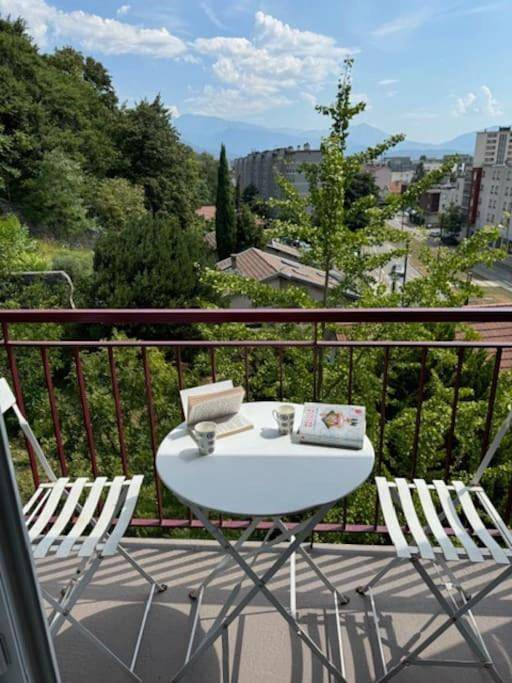 Gîte pour 4 personnes, avec Balcon et Vue à Saint-Martin-le-Vinoux