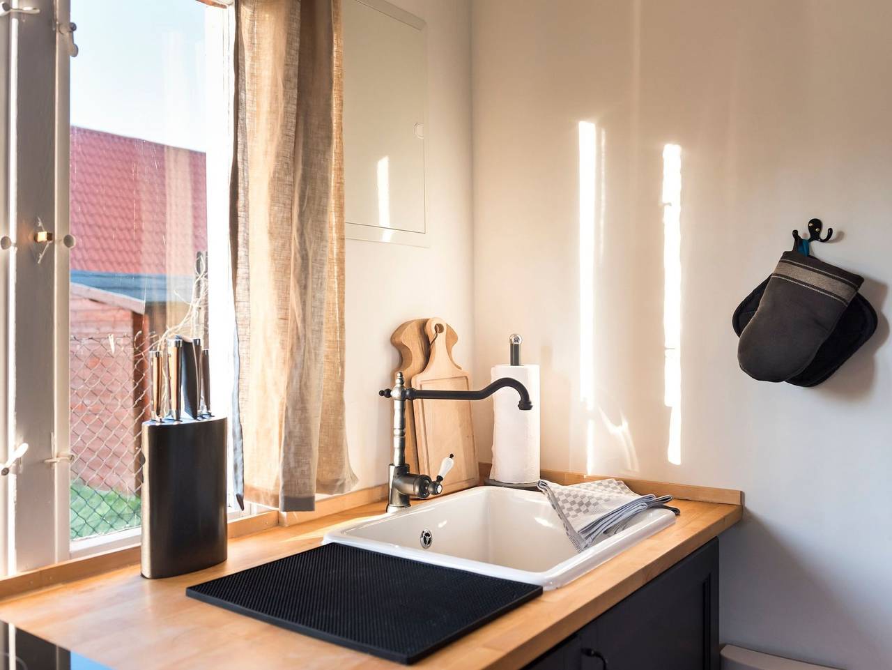 Ganze Ferienwohnung, Pommernhaus Bay Cabin, Kamin, Sup's in Altwarp, Stettiner Haff