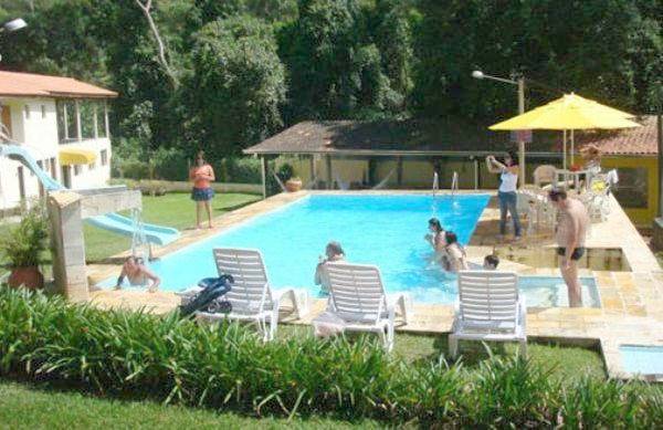 Pousadas para 3 pessoas, com jardim e vista para o lago e ainda terraço em São Roque