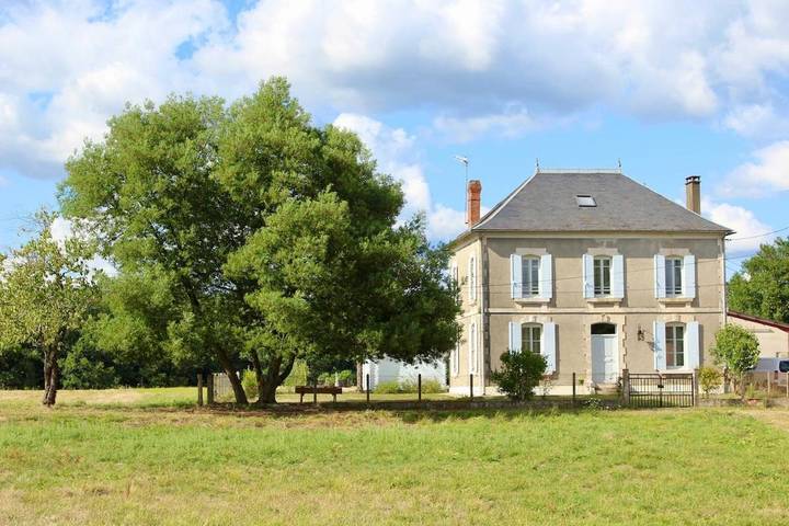 Maison de vacances pour 10 personnes, avec jardin et vue ainsi que terrasse et piscine
