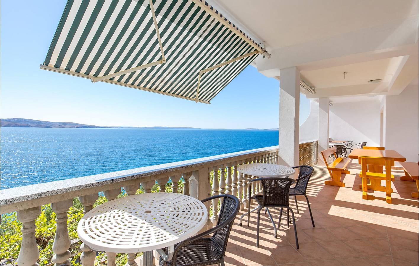Ganze Ferienwohnung, Ferienwohnung für 8 Personen mit Garten in Cesarica, Kvarner Festland
