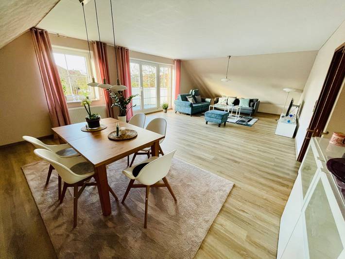 Ferienwohnung für 4 Personen, mit Balkon und Garten in Barsinghausen