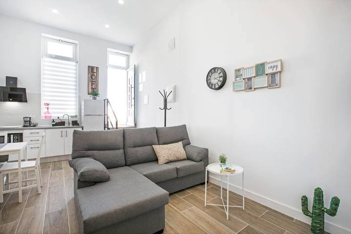 Apartamento de vacaciones 'Loft El Ramonal' con jardín privado y Wi-Fi in Punta Larga, Candelaria