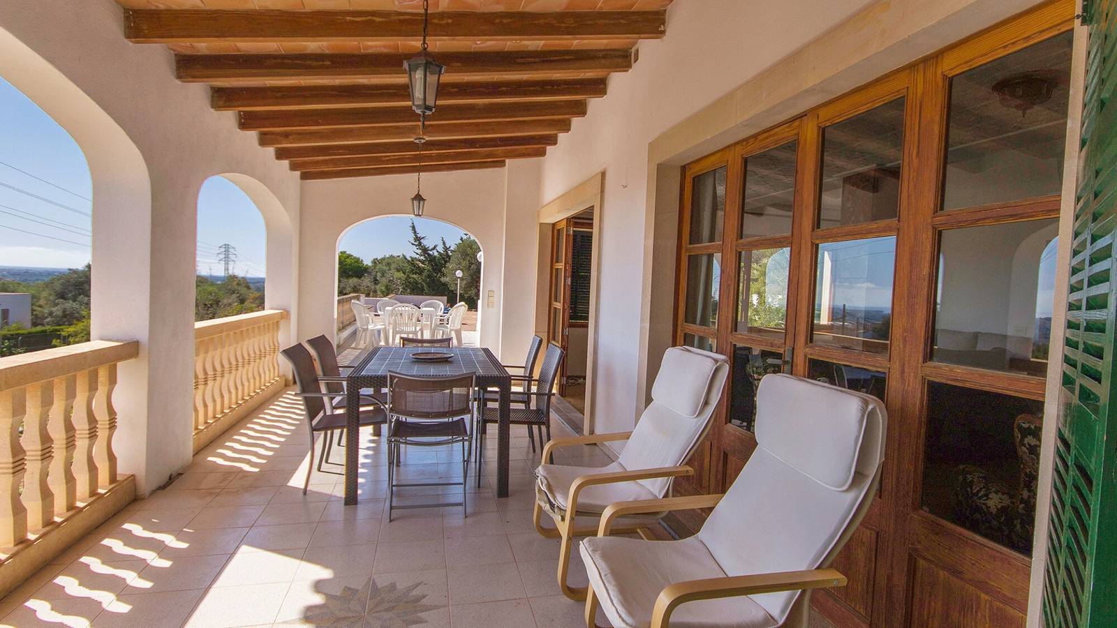 Finca 'Na Penyal Ref 246' mit Meerblick, Privatem Pool und Wlan in Son Moro, Sant Llorenç des Cardassar