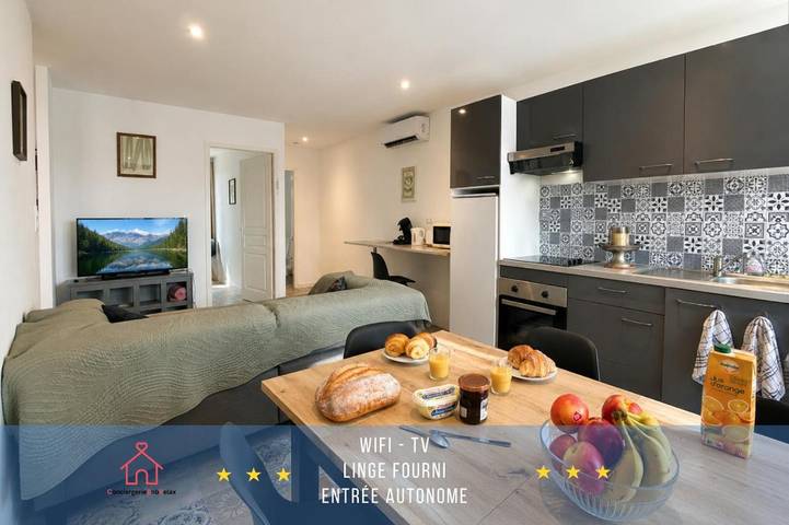 Location de vacances pour 6 personnes, avec Terrasse à Molières