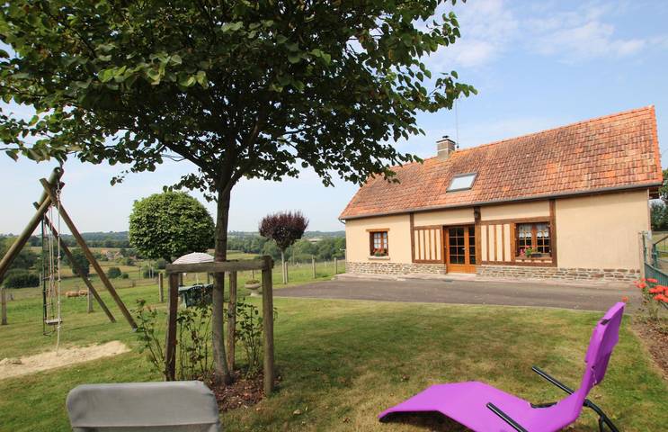 Gîte pour 5 personnes, avec jardin