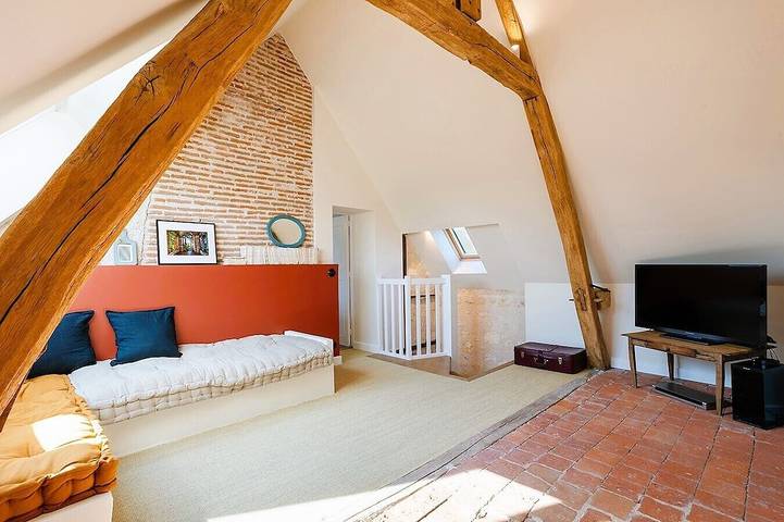 Location de vacances pour 10 personnes, avec jardin à Vouvray - 4