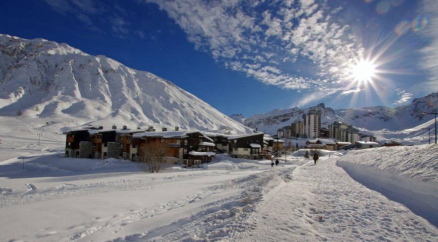 Chalet pour 15 personnes, avec vue sur le lac à Tignes
