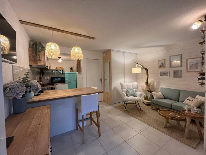 Gîte pour 2 personnes, avec Terrasse et Jardin dans Plage Sables Blancs - 3