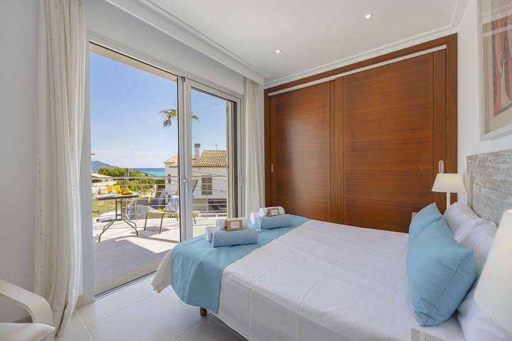 Villa für 8 Personen, mit Balkon und Terrasse sowie Garten in Playa de Muro - 4
