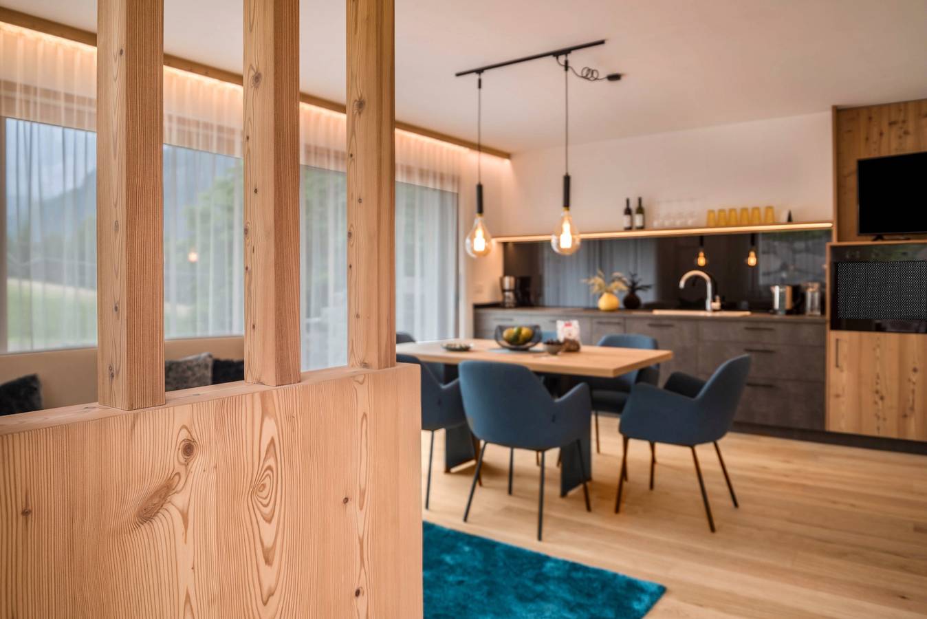Ganze Wohnung, Apartment 'Lara Siela' mit Bergblick, privater Terrasse und Wlan in St. Jakob (Sankt Ulrich), St. Ulrich in Gröden