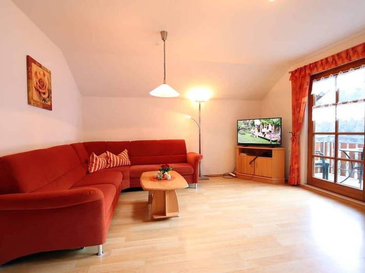 Ferienwohnung für 6 Personen, mit Balkon und Garten in Durbach