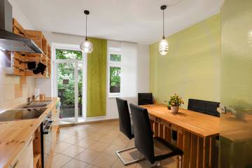 Ferienwohnung für 5 Personen, mit Garten in Leipzig