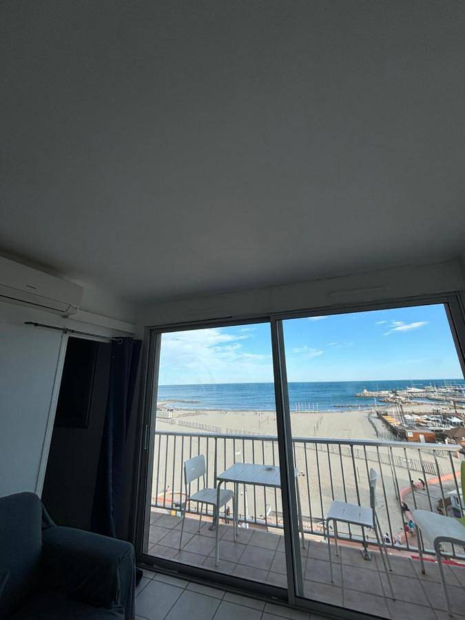 Appartement de vacances pour 4 personnes, avec Balcon ainsi que Terrasse et Vue