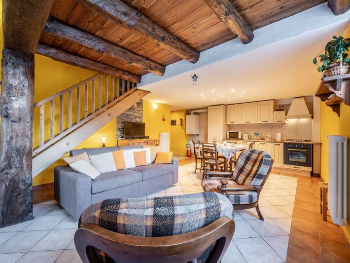 Ferienwohnung für 2 Personen, mit Balkon und Garten im Aostatal - 2