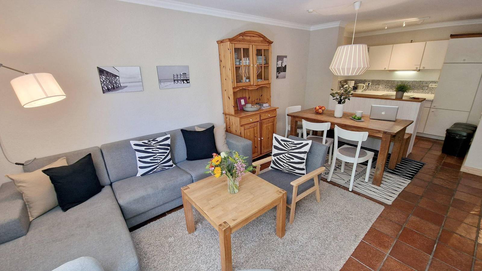 Ganze Ferienwohnung, Haus Achtern Diek Whg 02 in St. Peter-Ording, Eiderstedt