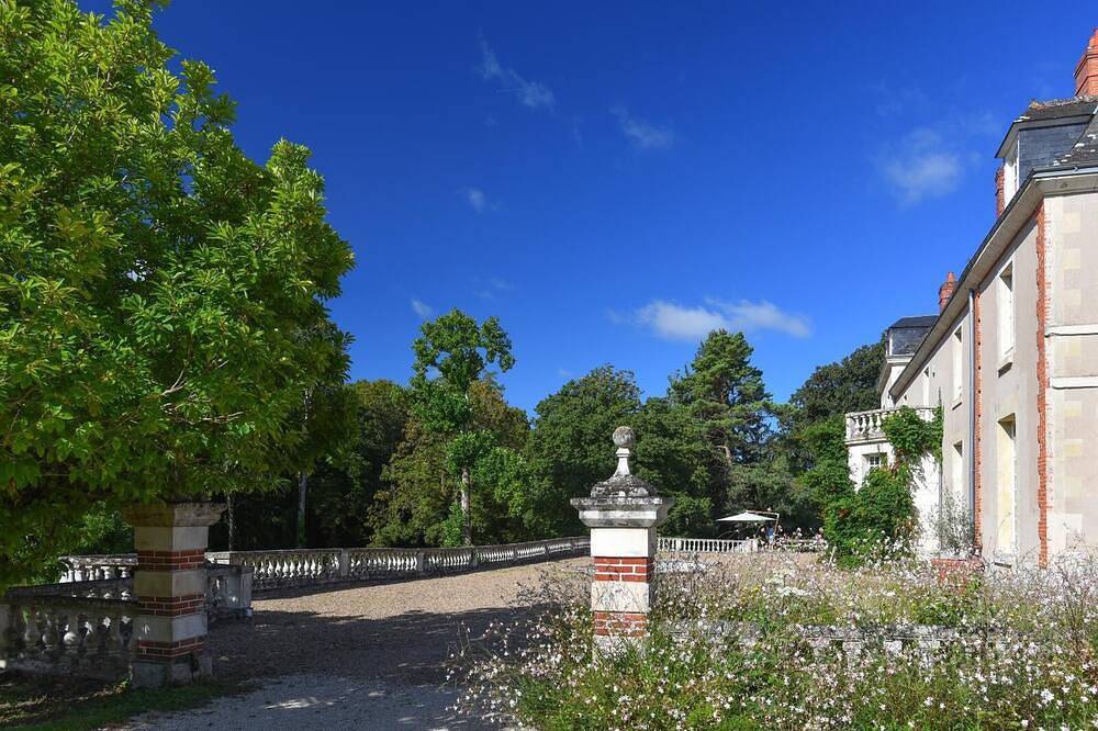 Chateau de la Huberdiere in Nazelles-Négron, Région de Tours