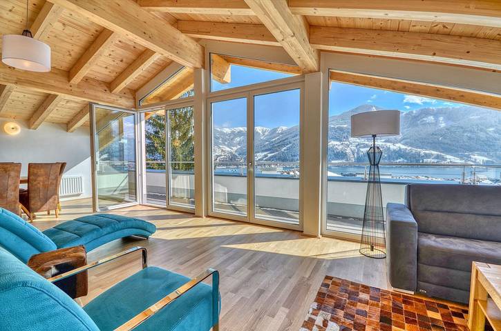 Ferienwohnung für 10 Personen, mit Balkon und Terrasse sowie Seeblick in Zell am See - 2