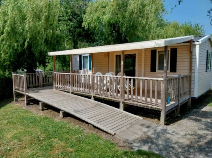 Mobil home pour 6 personnes, avec bassin pour enfant à Saint-Christophe-du-Ligneron - 3