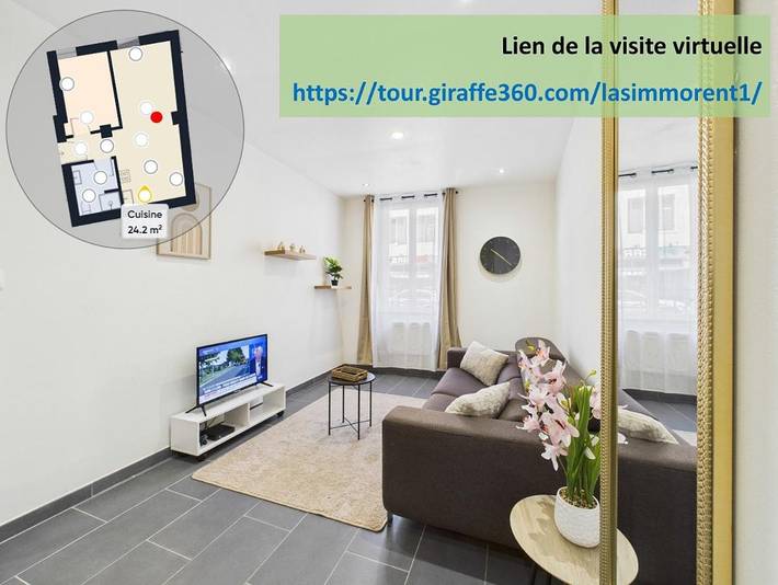 Appartement de vacances pour 5 personnes, animaux acceptés